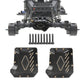 AMK TRX4 Brass Diff Cover 2PCS Front and Rear Axle Diff Cover TRX4 Portal Axle Housing for 1/10 RC Crawler TRX6 TRX4 Upgrade Par