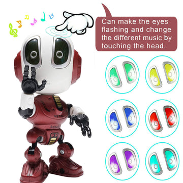 MING YING 66 Talking Robot for Kids Toys - Mini Robot Toys That Repeats What You Say, Toys for 3 4 5 6 7 8 Year Old Girls and Bo