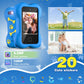 TERRAMUS Cute Paws Kids Smart Phone Toys, 2.8'' Touchscreen HD Dual Camera Cell Phone for Toddlers, Play Phone with MP3 Music Pl