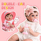 Aori Baby Dolls Feeding Bottle And Magnetic Pacifier Set For Reborn Dolls