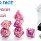 Gate Keeper Games & Dice Gatekeeper Games Aether Dice Rasberry and Cream, Multi