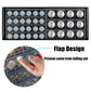 Mudor Coin Collection Holder Album For Collectors, 240 Pockets Coin Collection Book Office Supplies