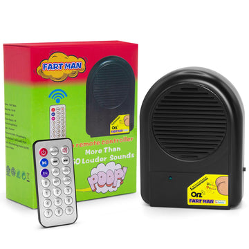 Taabhbu Remote Controlled Fart Machine - Fart Blaster With Remote, 50 Realistic Sounds, Wireless Range Over 10M - Hilarious Pran