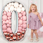 Imprsv 3Ft Mosaic Numbers For Balloons, Marquee Number, Mosaic Number Frame, Number 8 Balloon For 18Th Birthday Decorations For