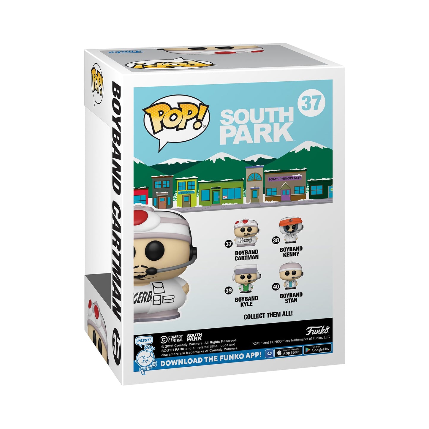 Funko Pop! TV Boyband Cartman Figure, Standard Size, Vinyl, Multicolor, Model 65754