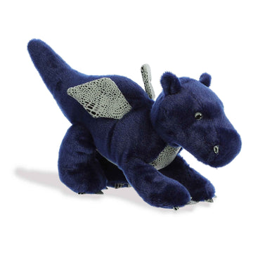 Aurora® Adorable Flopsie™ Sapphire Dragon™ Stuffed Animal - Playful Ease - Timeless Companions - Blue 12 Inches