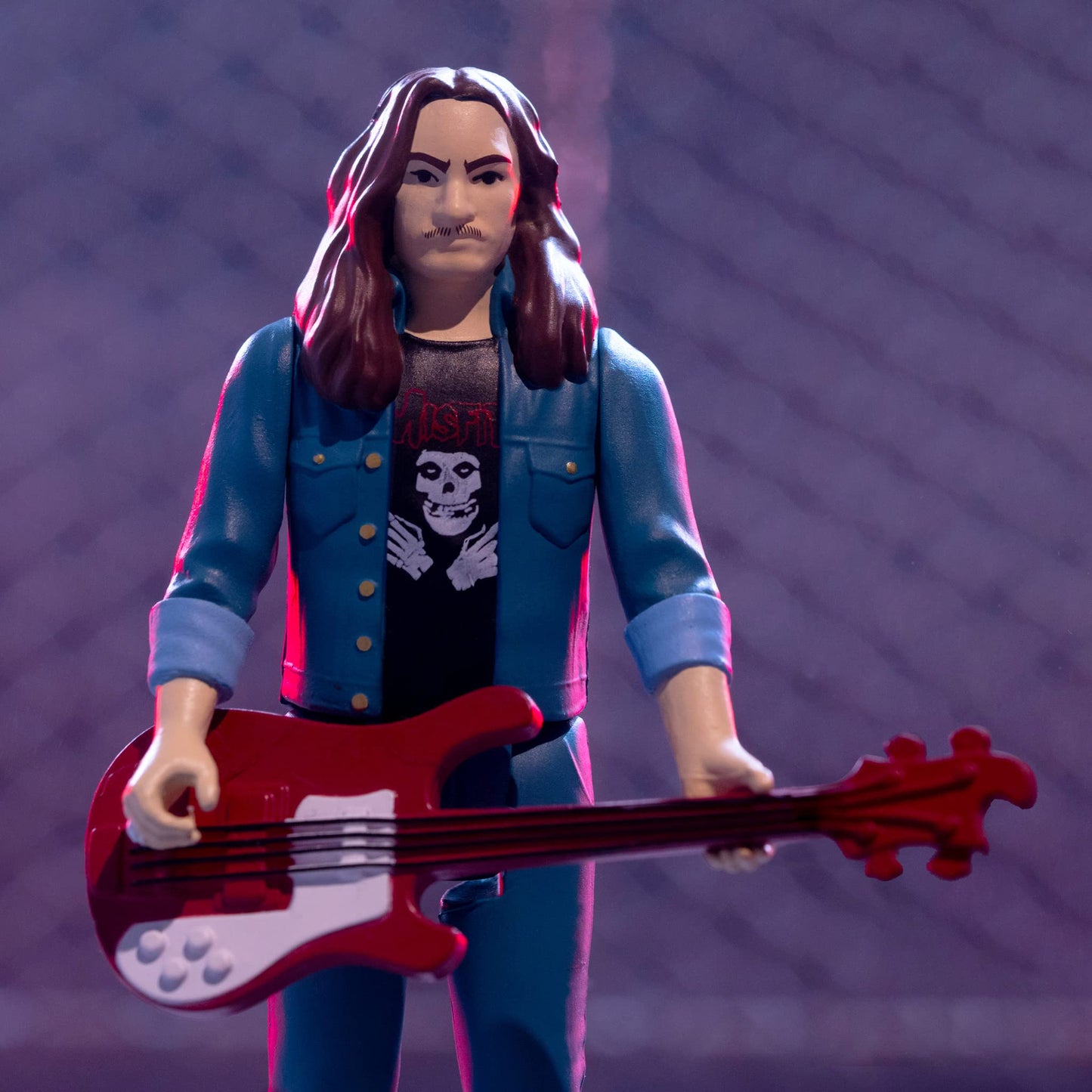 Super7 Cliff Burton 3.75" Action Figure - Multicolor Plastic Collectible with Accessories, Model RE-MTLCW01-CLF-01