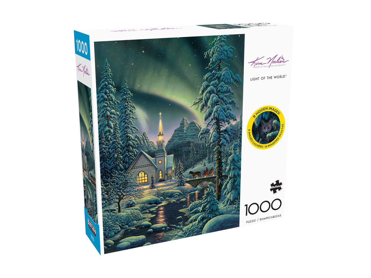 Buffalo Games - Kim Norlien - Light Of The World - 1000 Piece Jigsaw Puzzle For Adults -Challenging Puzzle Perfect For Game Nigh