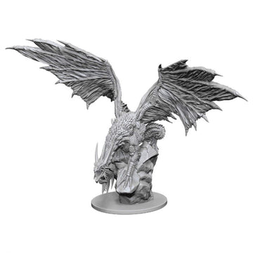 Wizkids Pathfinder Roleplaying Game Unpainted Miniatures: Silver Dragon
