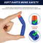 Tudaymol Nerf Bullets 500 Official Dart For Nerf N-Elite Series Refill Darts Foam Bullets Ammo Packs - Compatible With All Elite