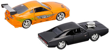 Jada Toys Fast & Furious Dom 's Dodge Charger R/T & Brian 's Toyota Supra 1:32 Die-Cast Vehicle (26063)
