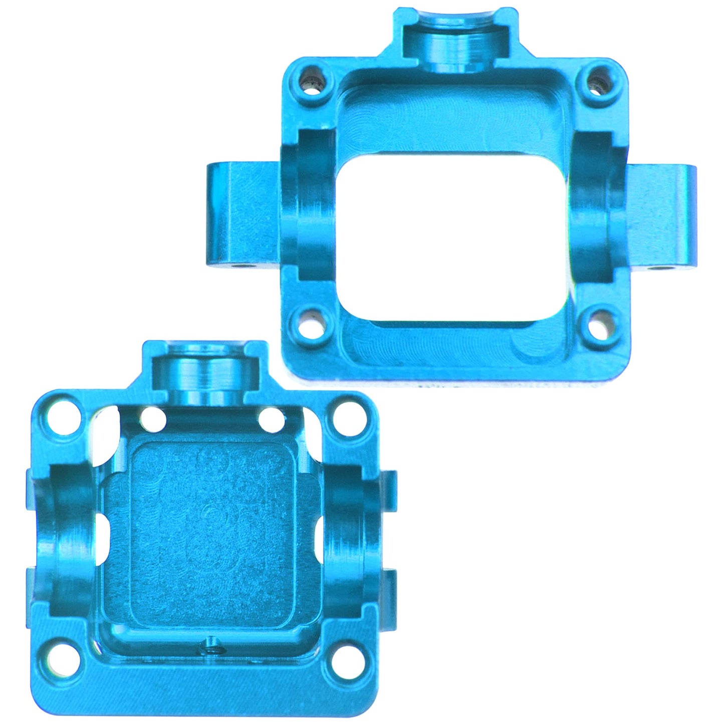 Vgoohobby Aluminum Alloy Differential Gearbox Housing Cover Gear Box Shell Compatible with Wltoys 284131 K969 K989 P929 1/28 RC