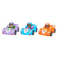 Bubble Guppies Molly's Fin-tastic Racer, 4-inch Molly Figure and matching Fin-tastic Racer, Blue, Kids Toys for Ages 3 Up by Jus