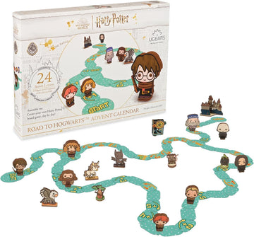 Ugears Harry Potter Advent Calendar 2025 Road To Hogwarts - 3D Wooden Puzzles For Adults With 16 Figurines, 60 Game Board, 24 Se