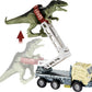 Matchbox Jurassic World Dino Transporters, 1 Vehicle & 1-2 Mini Dinosaurs, Ages 3 Years Old & Up