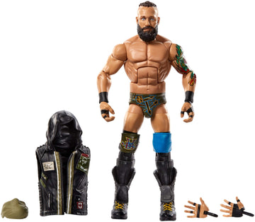 Wwe Mattel Eric Young Elite Collection Deluxe Action Figure With Realistic Facial Detailing, Iconic Ring Gear & Accessories