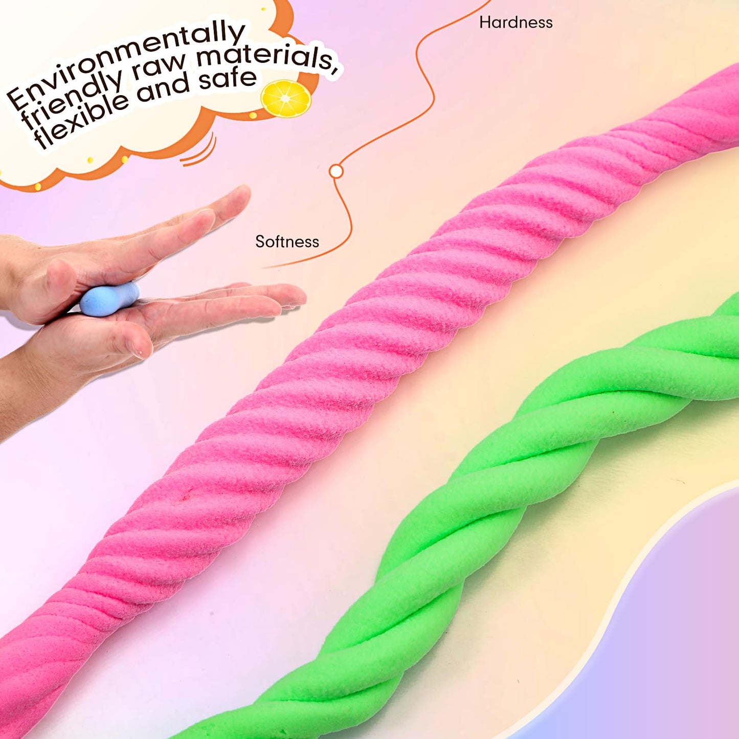 Poen 180 Pcs Air Dry Clay Kit with Sculpting Tool, Multi-Colors Modeling Clay for Kids, Safe, Soft, DIY Back to School Gift for