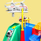 Jukudahu Race Track Car Toys For Kids 3 4 5 6 Years Old - City Car Toys For Boys 3-5 Years Old, Car Toys For Toddlers 3-4 Years