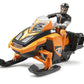 Bruder Snowmobile With Driver & Accessories