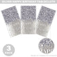 Silver Happy Birthday Party Decorations Silver Theme Table Covers Silver Glitter Birthday Party Tablecloths Supplies Diamonds Silver Party Tablecloths For Baby Shower Wedding Birthday Parties Supplies