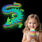3D Printed Dragon,Dragon Eggs With Dragon Inside,Surprise Dragon Egg Toy,12'' Full Articulated Crystal 3D Dragonls