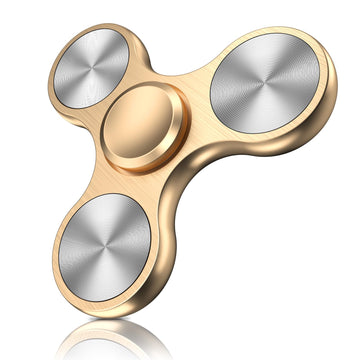 Fidget Spinners Toy, Metal Stainless Steel Bearing High Speed 4-8 Min Spins, Edc Adhd Stress Anxiety Relieves Reducer Fidgets Fi