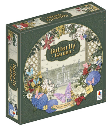 Capstone Games Butterfly Garden - A Strategic Tile Laying Adventure, Guide Rare Butterflies To Blooming Fairy Destinations, Fami