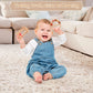 8 Pieces Montessori Baby Wooden Toys For 0-6-12 Months Babies, Wood Rattles And Teethers Toy Set With Bells For Newborn Infant B
