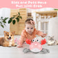 Crawling Crab Baby Girl Toys 3.0, Upgraded Tummy Time Baby Toys 6-12 12-18 Month Toddler Valentines Day Gifts, Walking Dancing Crab With Music&Speed Control For 2 3 4 5 6 7 8 9 10+Girls Birthday Gifts