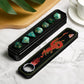 Dndnd Aagte Dungeons And Dragon Dice Set 7 Pcs D&D Dice With Gorgeous Gift Case For Dnd Tabletop Game (Green Agate)