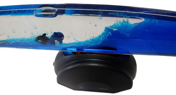 Supremetech Wave Motion Machine (Blue, 12 Inch With Orcas)