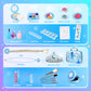 INNOCHEER Kids Makeup Kit for Girl Toys, Frozen Makeup Set for Girls, Real Washable Makeup Kit for Girls, Birthday Christmas Pri