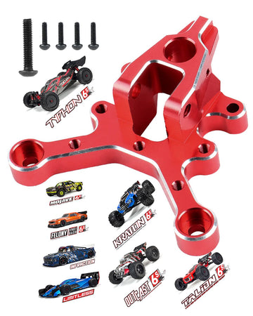 Front Center Brace Mount Upgrades Part for 1/8 Arrma Kraton 6S BLX,Notorious 6S BLX,Outcast 6S BLX,Mojave 6S BLX,Talion 6S BLX,I