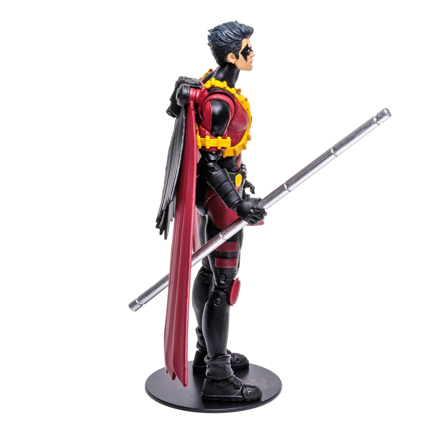 McFarlane Toys DC Multiverse Red Robin 7" Action Figure, Multicolor, PVC, Model 15251, Includes Accessories