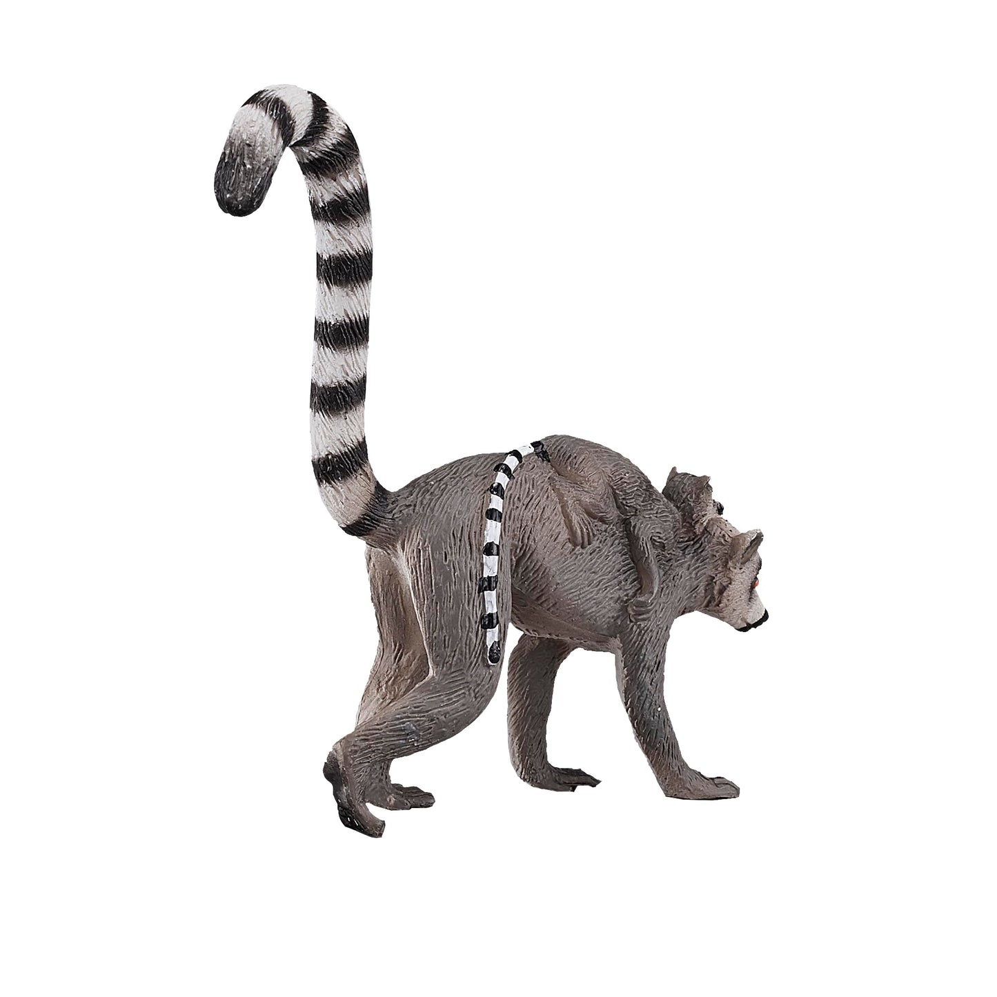 Mojo Lemur With Baby Toy Figure Medium