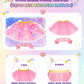 Dolnow Princess Dress Up Clothes For Little Girl, Light Up Princess Dresses Princess Cape With Crown Wand Toys For 3-6 Girls Pin