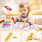 Joycat 16 Colors Jumbo Crayons For Toddlers 1-3 4 5 6 Year Old Kid,Easy-Grip,Unbreakable,Non-Toxic,Washable,Big,Triangular Toddler Crayons With Coloring Activity Paper,Ideal For Kids With Art Supplies