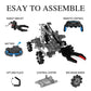 Yazhiyi Robot Arm Building Toys, Flexible Remote Control Robotic Arm With 360 Gripper And Wheels, Stem Educational Birthday Gift