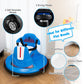 Costzon 12V Kids Ride On Bumper Car, Electric Bumper Car W/Dual Joysticks, Remote Control, 360 Spin, Slow Start Function, Led Li