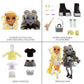Rainbow High Madison Twins 2-Pack - 11 Inch Plastic Dolls, Yellow & Grey Outfits, Model 592778EUC - Great Gift for Kids & Collectors