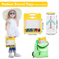 Magnetic Drawing Board For Kids, Toddler Magnet Doodle Board With 2 Pens, Magnetic Dot Art, Fine Motor Skills Toys, Airplane Travel Essentials Toys For Boys Girls (Yellow Cat)