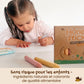 Honeysticks Jumbo Crayons (8 Pack) - Pastel Colored Non Toxic Crayons - 100% Pure Beeswax and Food Grade Colors - Large, Easy to