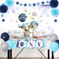 First Trip Around The Sun Birthday Decorations Space Theme 1St Birthday Banner Outer Space Birthday High Chair First Birthday De