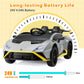 Tobbi Kids Ride On 24V Licensed Lamborghini Sto Electric Car For Kids 3-8 Battery Powered Ride On Toys Lambo Sports Car With Rem