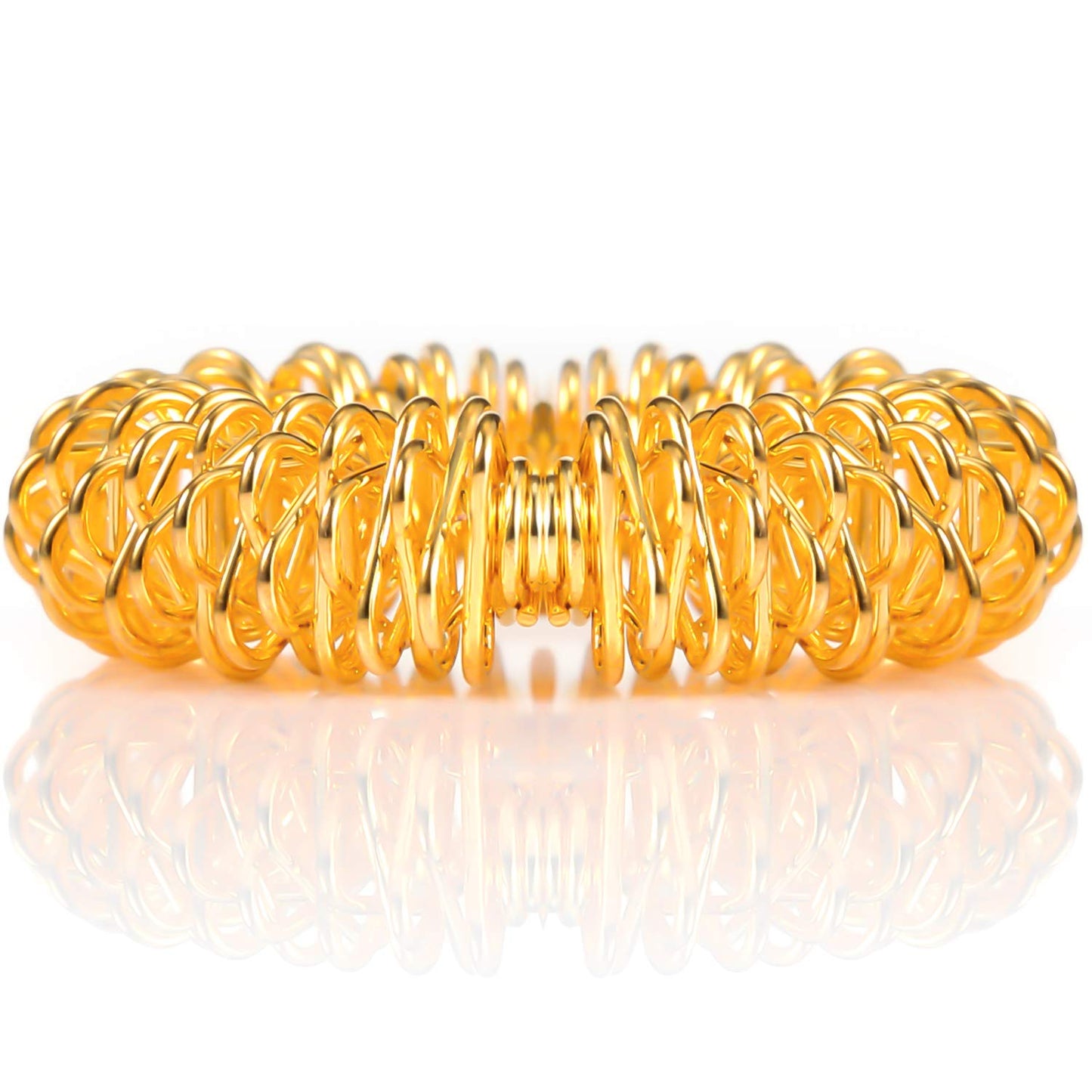 30 Pieces Acupressure Rings Spiky Sensory Rings for Fingers Stress Relief Fidget Sensory Massager for Teens Adults