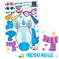 Joyin 36Pcs 9.8'X6.7' Make A Face Stickers For Kids, Make Your Own Unicorn Stickers, Party Favors Kids Crafts, Goodie Bags Stuffers, Classroom Rewards