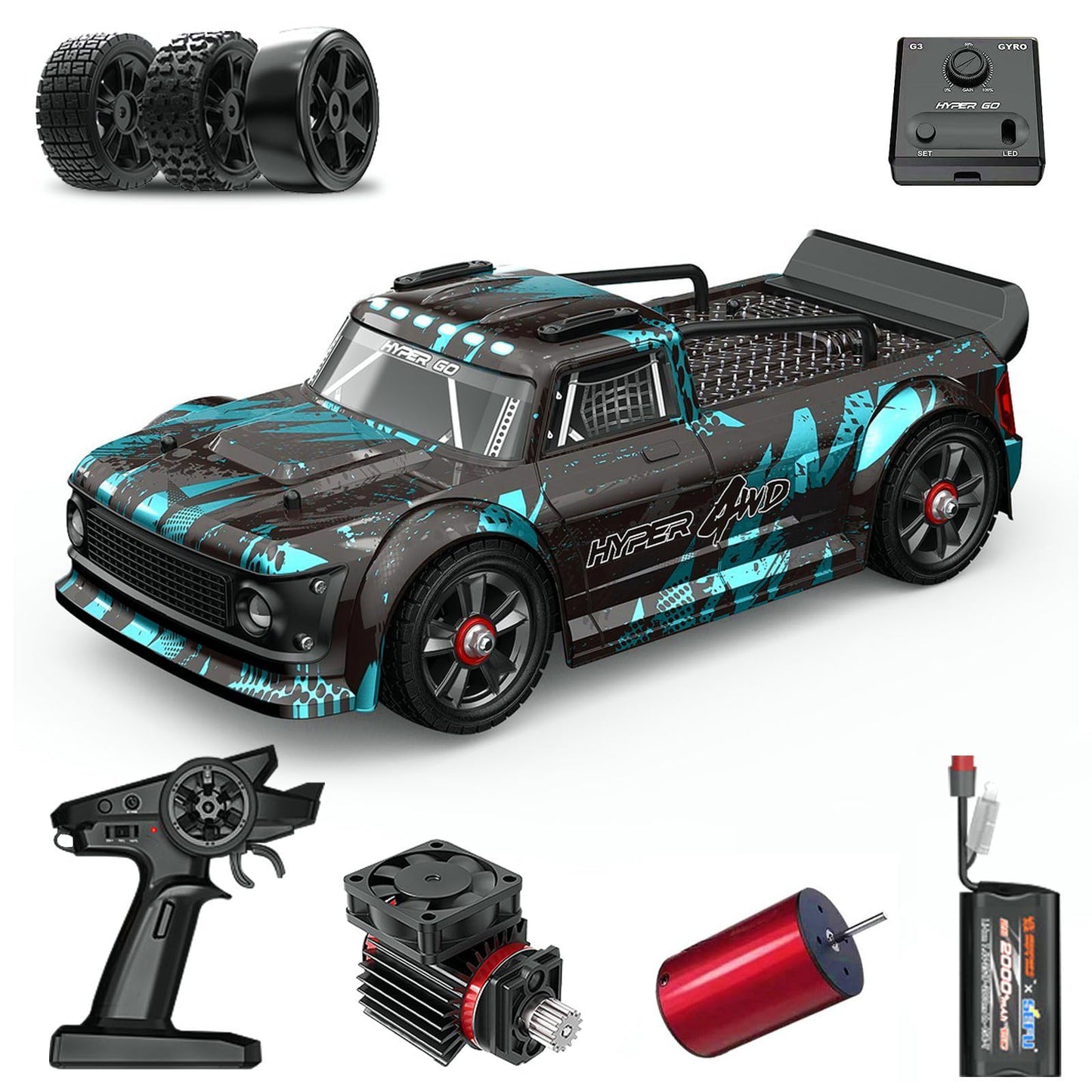 Fenamx Mjx Hyper go 4x4 Brushless Rc Cars 14301 Hyper 4wd Rc Car All-Road RC Drift Car Brushless Scale 2.4G 4wd High Speed Elect