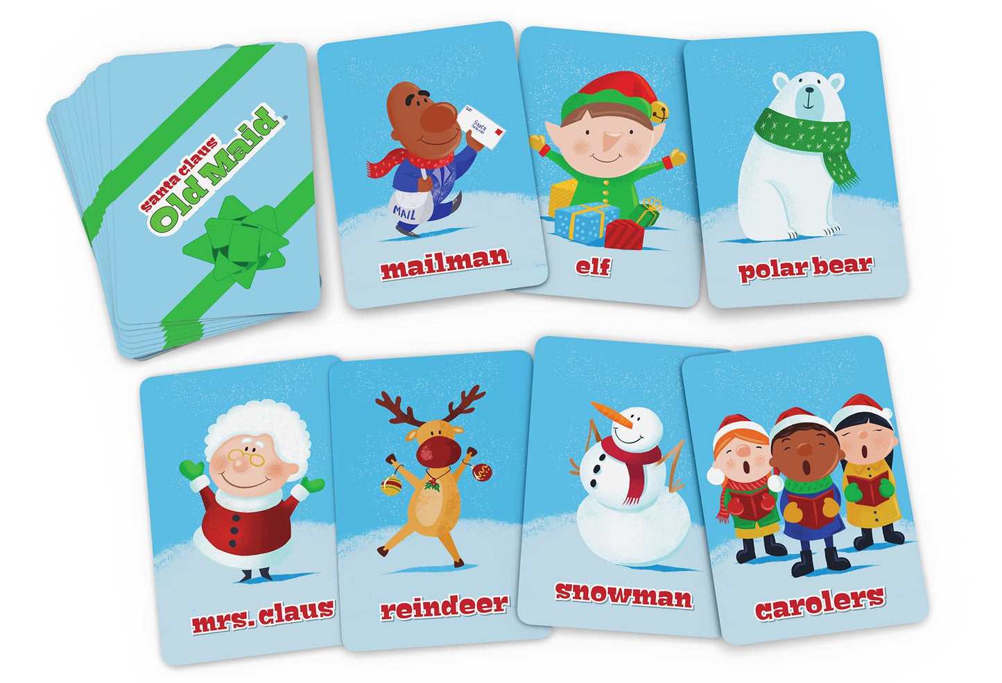 Arizona GameCo Santa Claus Old Maid Card Game – Fun Christmas Theme for Kids 4+, Classic Card Game, Perfect for Family Game Night