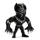 Jada Toys Metalfigs Marvel Avengers Black Panther 100% Die-Cast Metal Collectible Figure, 4', Black