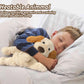 Cuckool Puppy Stuffed Animals, Microwavable Stuffed Animals Heating Pad For Cramps, Pain Stress Relief, Heatable & Coolable Lave